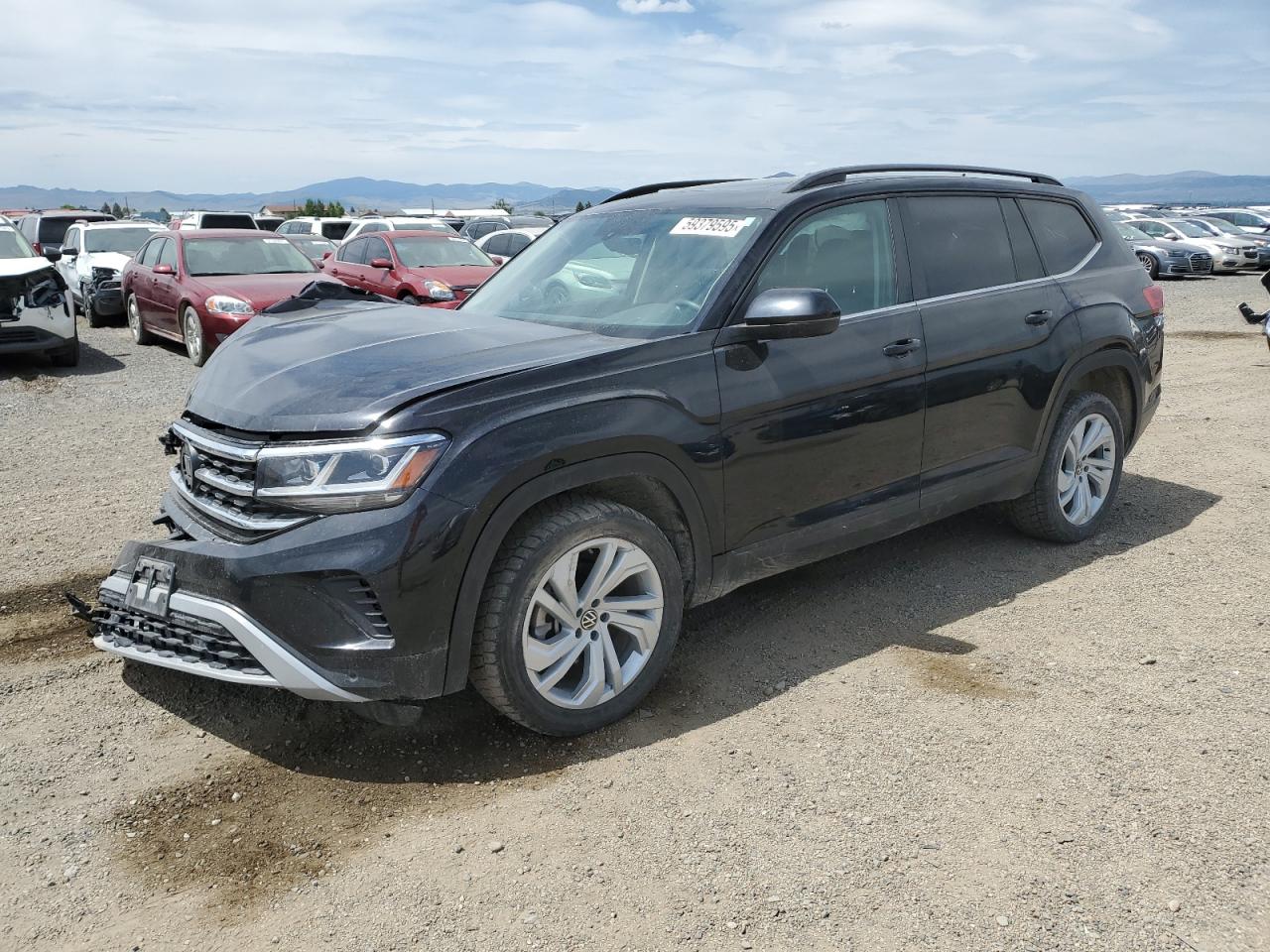 Lot #3220704296 2022 VOLKSWAGEN ATLAS SE