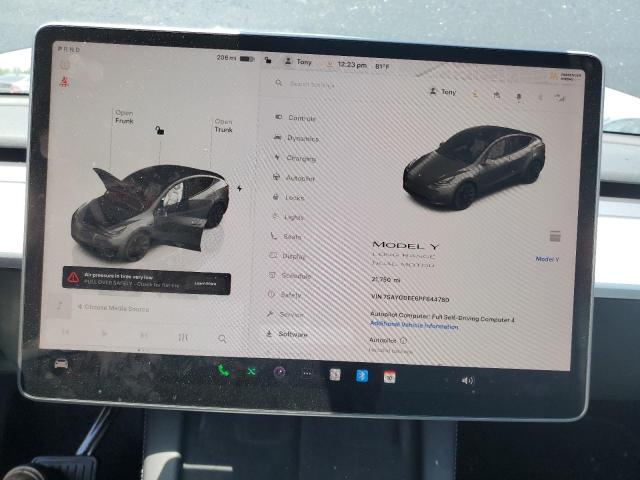 2023 TESLA MODEL Y 7SAYGDEE6PF844780
