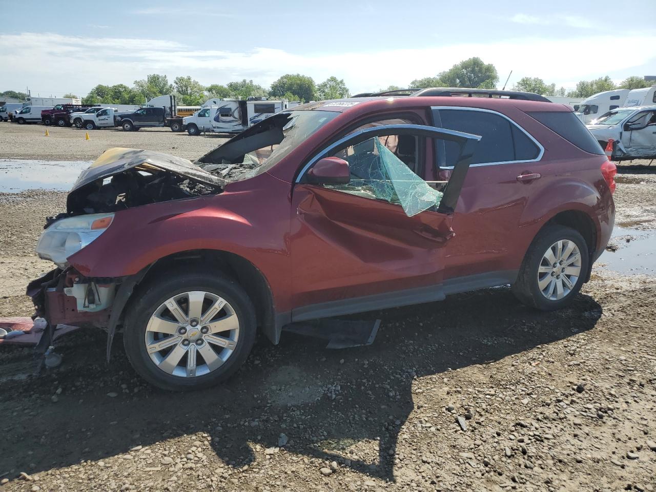 Lot #3208412714 2011 CHEVROLET EQUINOX LT