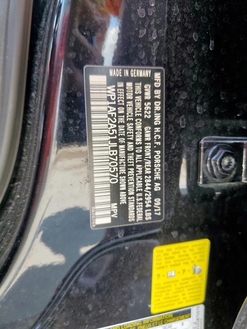 2018 PORSCHE MACAN TURB - WP1AF2A51JLB70570