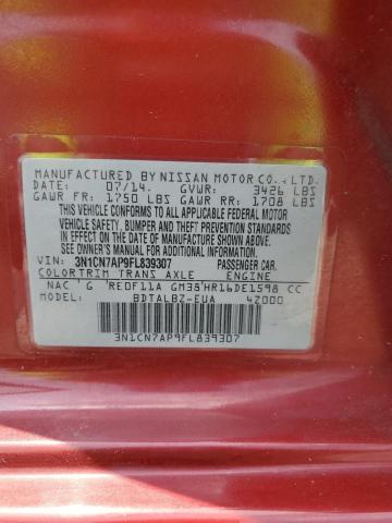 2015 NISSAN VERSA S - 3N1CN7AP9FL839307