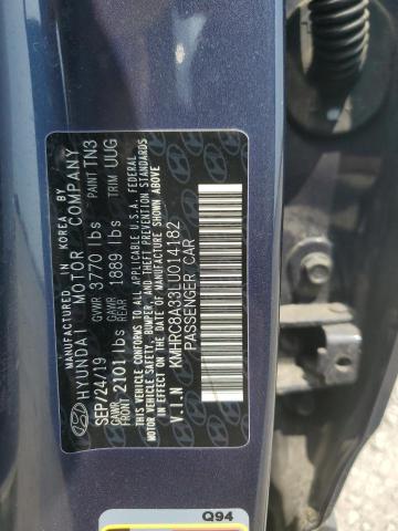 2020 HYUNDAI VENUE SEL KMHRC8A33LU014182