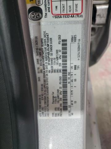 2018 FORD FIESTA SE - 3FADP4BJ9JM104047