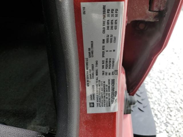 2010 GMC CANYON SLE - 1GTJTCDE4A8143006
