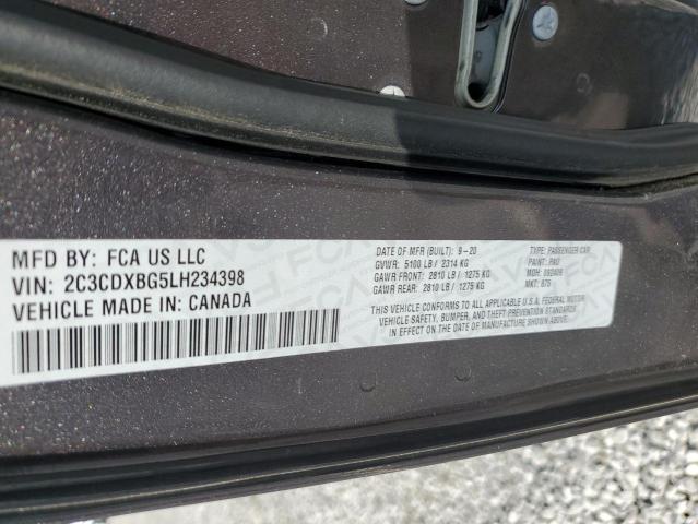 2C3CDXBG5LH234398 2020 DODGE CHARGER