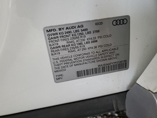 2023 AUDI Q5 PREMIUM - WA1EAAFY7P2125155