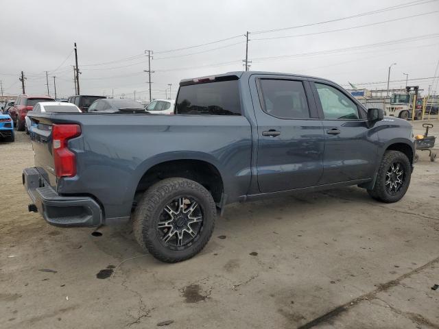 CHEVROLET SILVERADO 2021 blue  Gasoline 1GCPWBEK4MZ240950 photo #4