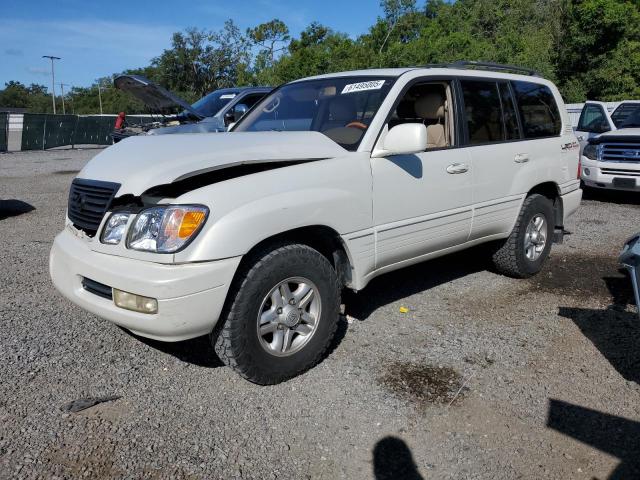 LEXUS LX 470 2000 white  gas JT6HT00W1Y0081768 photo #1