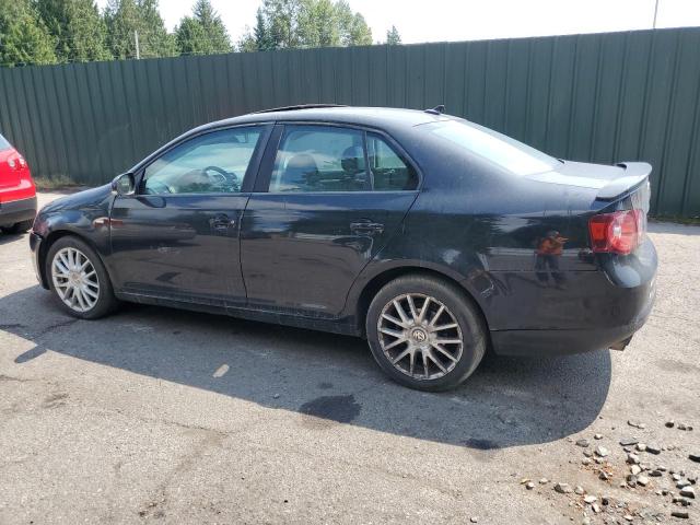 VOLKSWAGEN JETTA WOLF 2008 black  gas 3VWRJ71K88M185501 photo #3