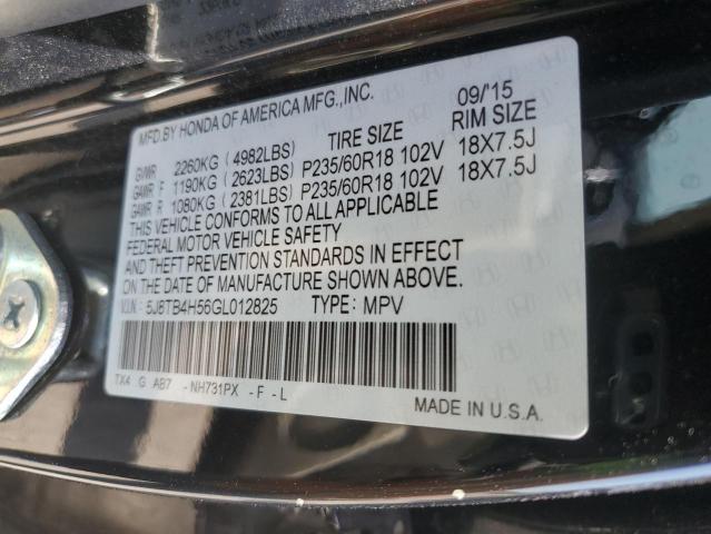 2016 ACURA RDX TECHNO - 5J8TB4H56GL012825