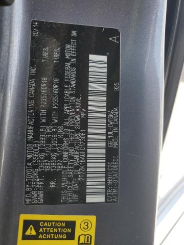2015 LEXUS RX 350 2T2ZK1BA6FC173061
