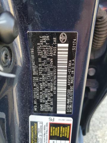 2017 TOYOTA CAMRY LE - 4T1BF1FK7HU783517