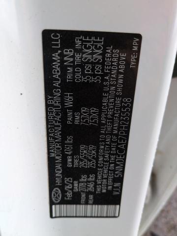 2023 HYUNDAI TUSCON 5NMJECAE7PH235538