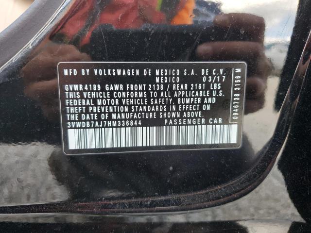 2017 VOLKSWAGEN JETTA SE - 3VWDB7AJ7HM336844