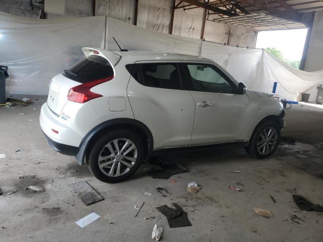 NISSAN JUKE S 2013 white 4dr spor gas JN8AF5MV2DT208511 photo #4