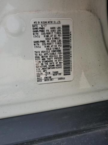 2017 NISSAN ROGUE S - JN8AT2MT0HW153082