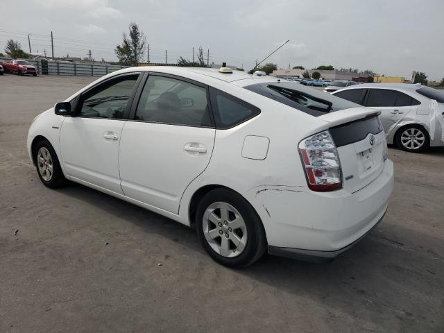 TOYOTA PRIUS 2007 white  hybrid engine JTDKB20U577629742 photo #3