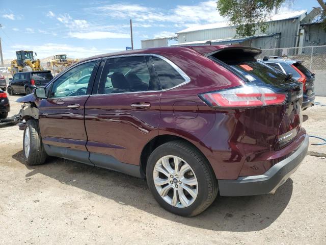 Vin: 2fmpk4k95mba56785, lot: 61609765, ford edge titanium 20212