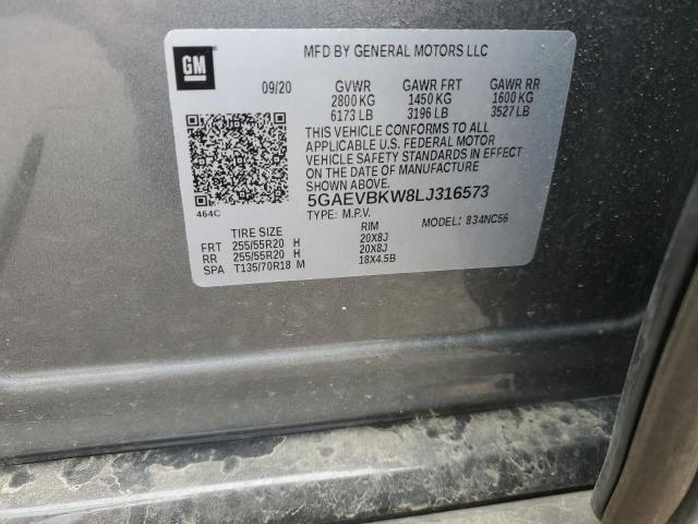 2020 BUICK ENCLAVE PR - 5GAEVBKW8LJ316573