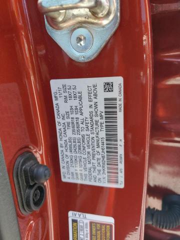 2018 HONDA CR-V EXL 2HKRW2H87JH614415