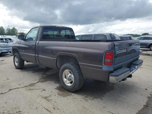 DODGE RAM 1500 1998 burgundy pickup gas 3B7HF16Z7WM271110 photo #3