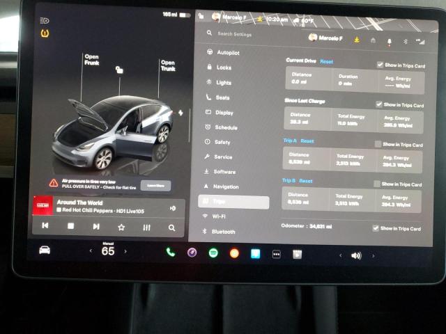 2022 TESLA MODEL Y 7SAYGDEE6NF511640