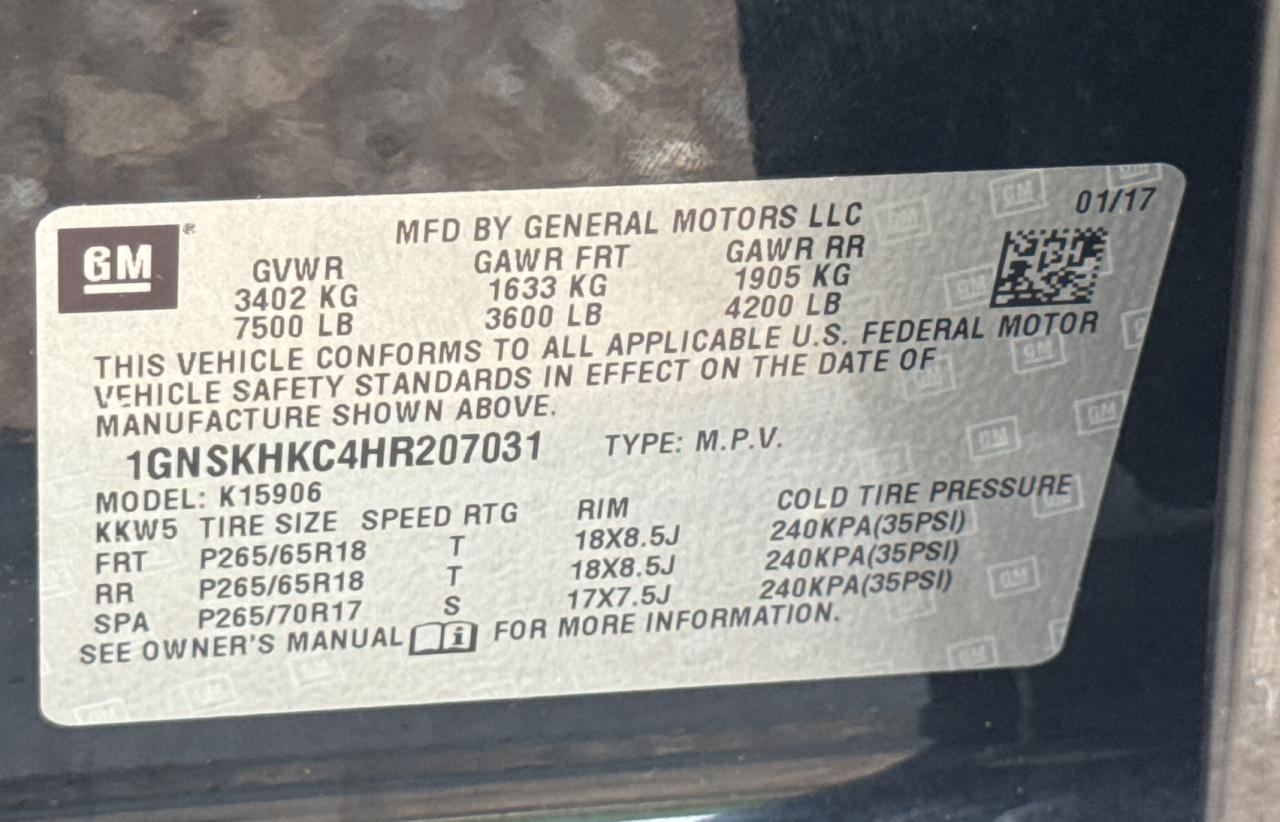 CHEVROLET SUBURBAN K1500 LT