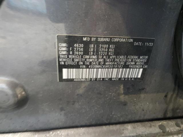 2024 SUBARU LEGACY PRE 4S3BWAC69R3018182