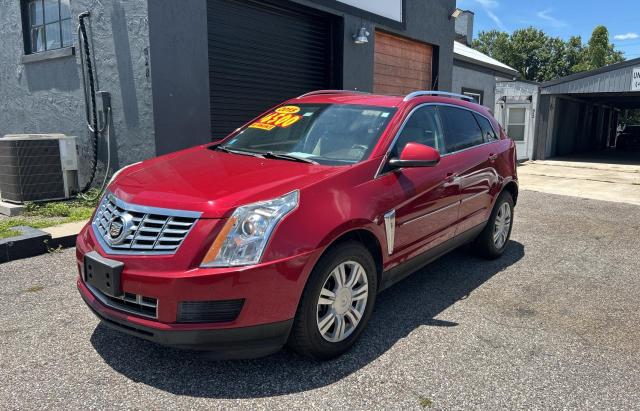 CADILLAC SRX LUXURY 2015 red 4dr spor gas 3GYFNBE37FS569840 photo #3
