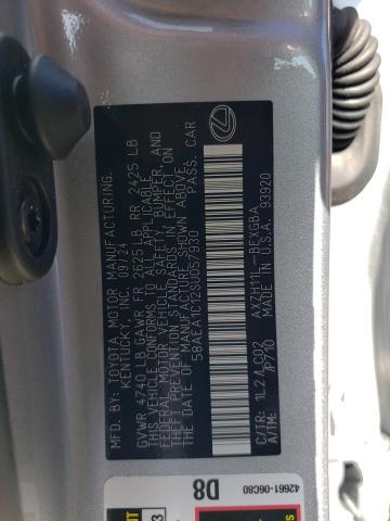 2025 LEXUS ES 300H BA 58AEA1C12SU057930