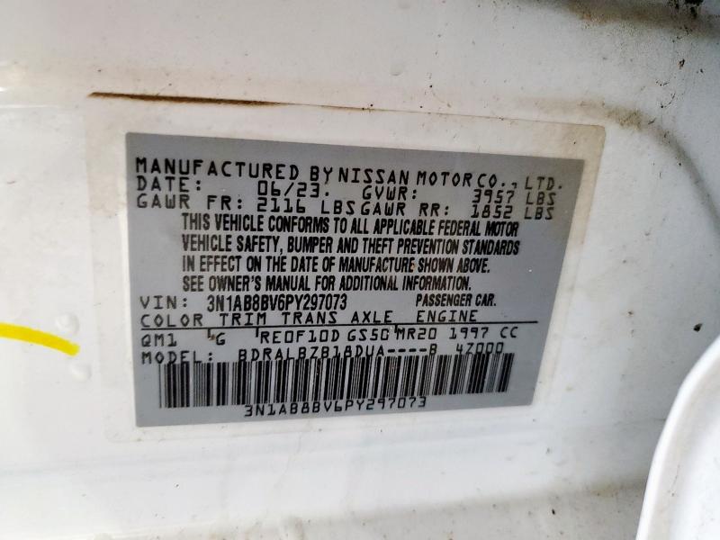 2023 NISSAN SENTRA S - 3N1AB8BV6PY297073