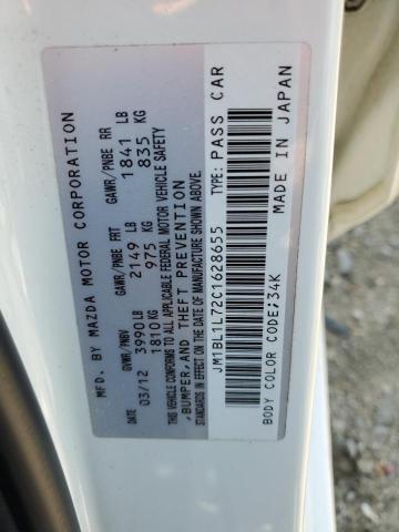 2012 MAZDA 3 I - JM1BL1L72C1628655