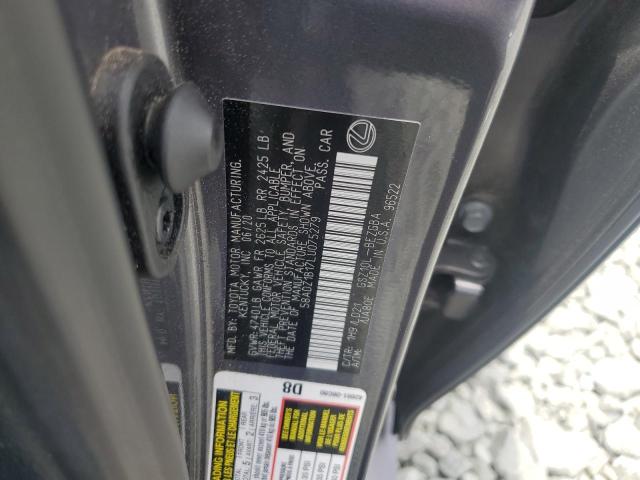 2020 LEXUS ES 350 58ADZ1B17LU075279