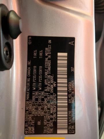 2015 LEXUS RX 450H 2T2BC1BA3FC006767