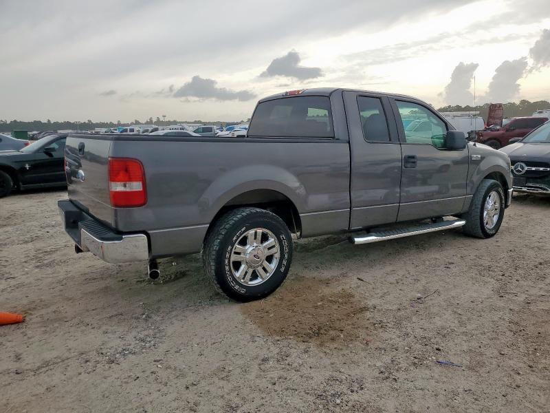 FORD F150 2008 gray  gas 1FTRX12W68FB89076 photo #4