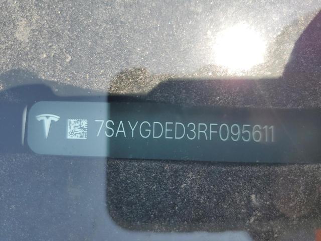 2024 TESLA MODEL Y 7SAYGDED3RF095611