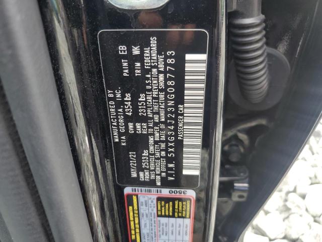 2022 KIA K5 EX 5XXG34J23NG087783