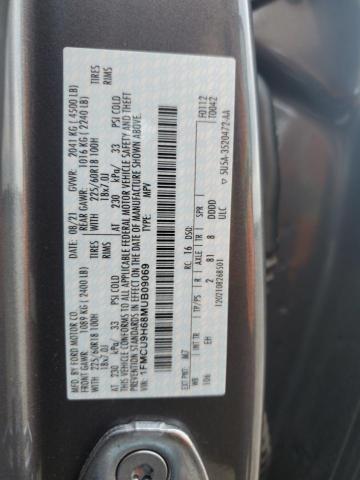 2021 FORD ESCAPE SEL - 1FMCU9H68MUB09069