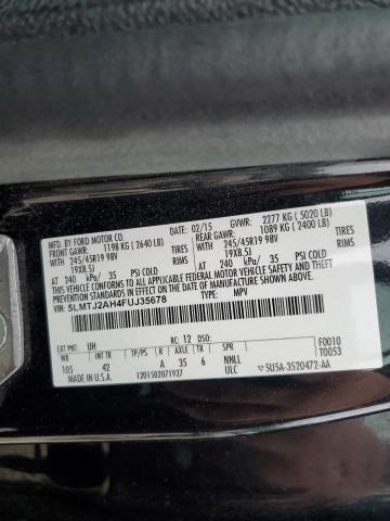 2015 LINCOLN MKC 5LMTJ2AH4FUJ35678
