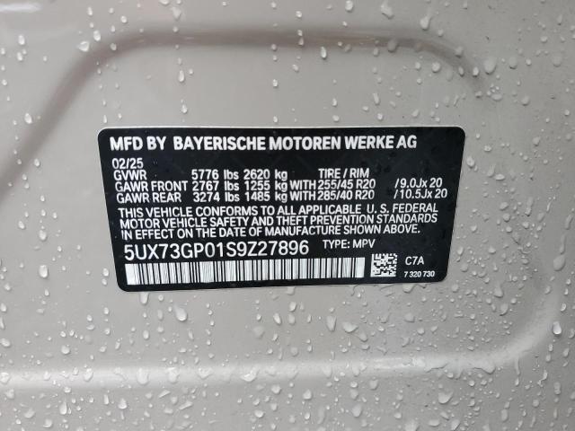 2025 BMW X3 M50 5UX73GP01S9Z27896
