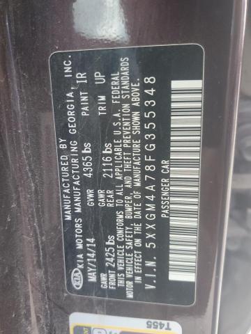 2015 KIA OPTIMA LX 5XXGM4A78FG355348
