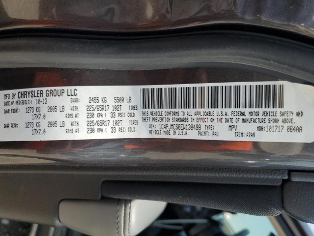 2014 JEEP CHEROKEE L - 1C4PJMCS6EW138498