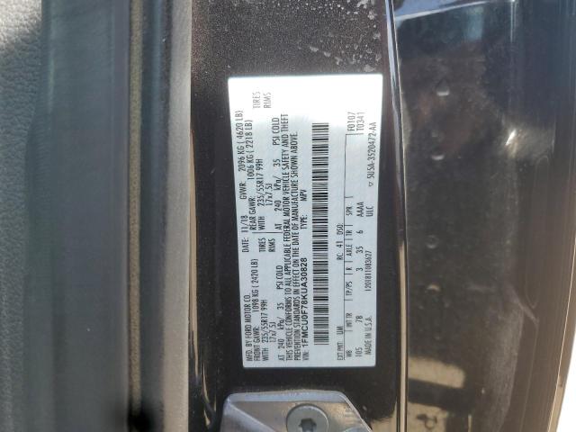 2019 FORD ESCAPE S 1FMCU0F78KUA30828