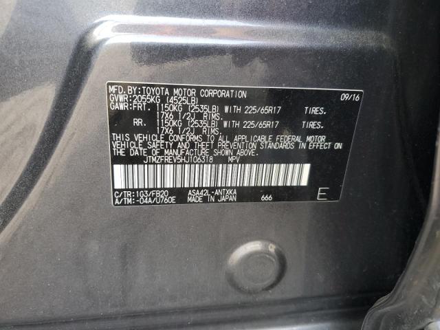2017 TOYOTA RAV4 LE - JTMZFREV5HJ106318