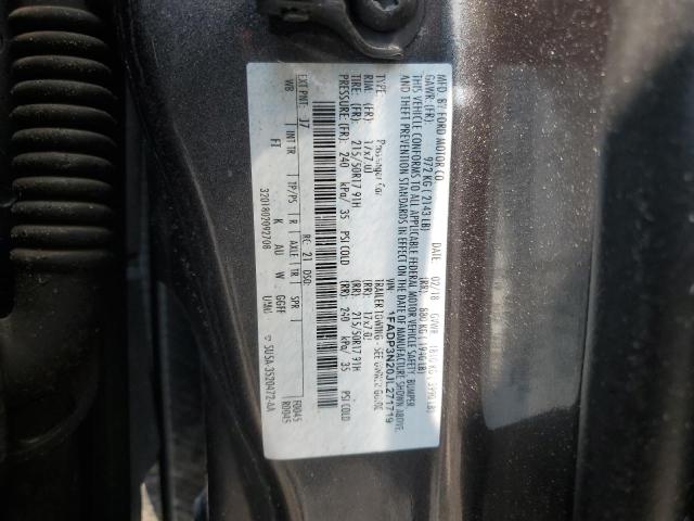 2018 FORD FOCUS TITA 1FADP3N20JL271719