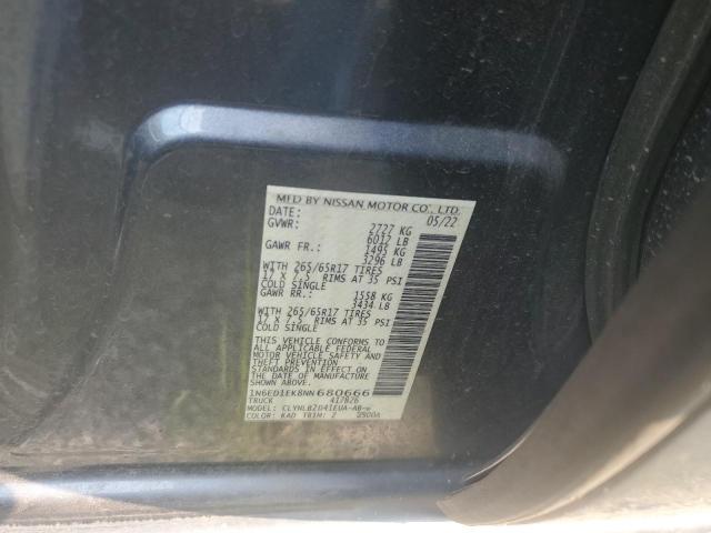 2022 NISSAN FRONTIER S - 1N6ED1EK8NN680666