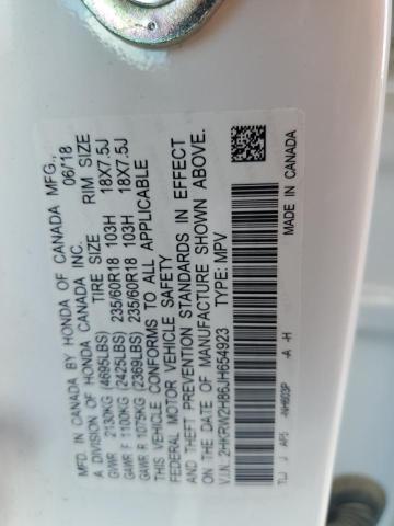 2018 HONDA CR-V EXL 2HKRW2H86JH654923