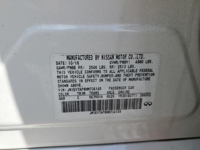 2017 INFINITI Q50 PREMIU JN1EV7AP8HM734145