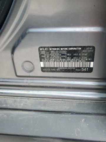 2020 MITSUBISHI OUTLANDER JA4AD3A34LZ020765