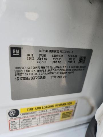 1g1zg5e73cf293585 - 2012 Chevrolet malibu ltz - #60798775